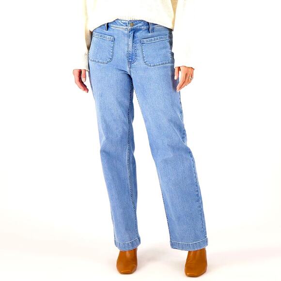 Candace Cameron Bure Denim - Candace Cameron Bure Jeans Womens Plus Size 30W NEW Wide Leg Casual Blue Pants